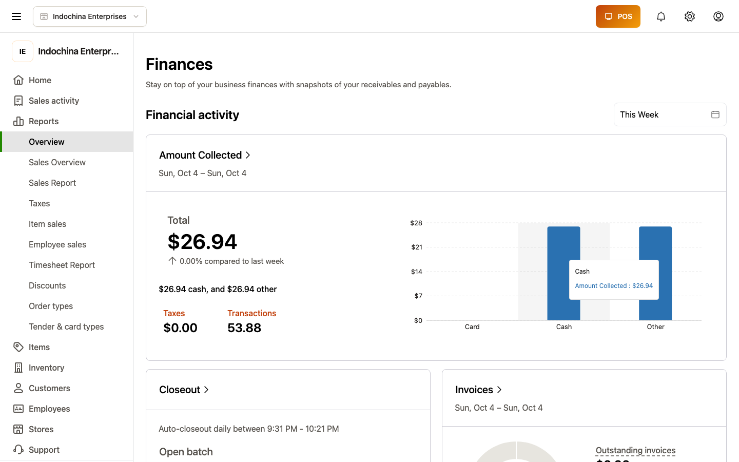 Finance overview